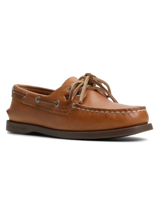 Sperry Shoes - Sperry Authentic Original 2-Eye Leather Boat Shoes Nutmeg Light Size 11 NWT